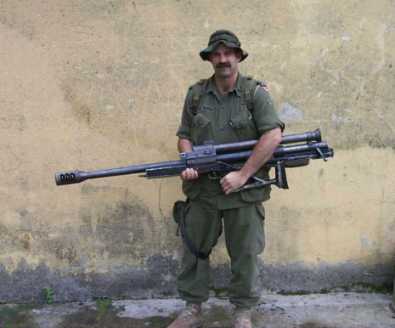 RT-20. Крупнокалиберная снайперская винтовка. (Хорватия)